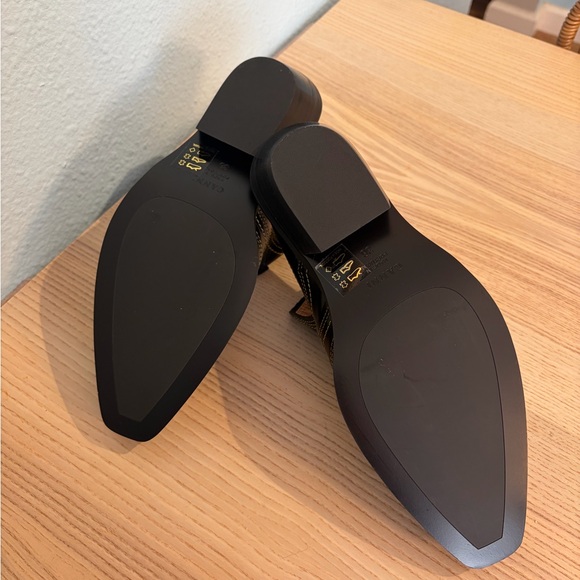 NWOT Ganni Embroidered Western Mules - Picture 4 of 4